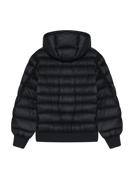 Куртка стегная с капюшоном, черная CP Company | Фото 2