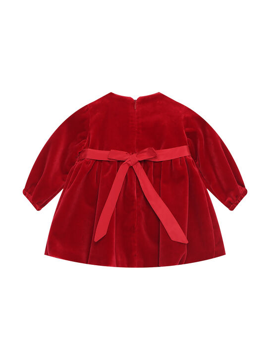 Платье с бантом, красное LaStupenderia | Фото 3