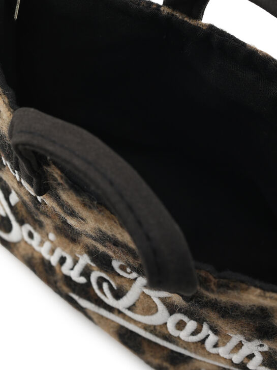 Сумка для телефона леопардовая Saint Barth | Фото 5