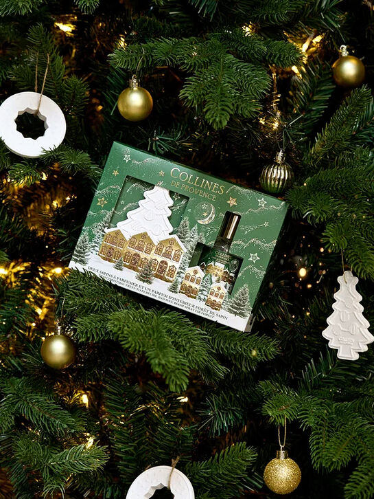 Набор подарочный набор Fir forest спрей 50 мл и две керамические игрушки COLLINES DE PROVENCE | Фото 2