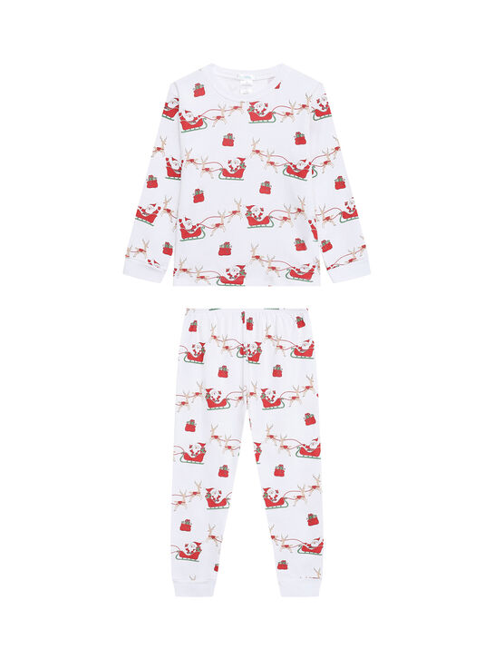 Пижама, принт санта на оленях Lyda Baby | Фото 1