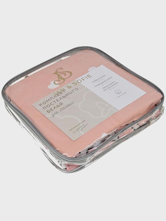 Комплект постельного белья: простыня на резинке, наволочка, пододеяльник Jan&Sofie | Фото 13