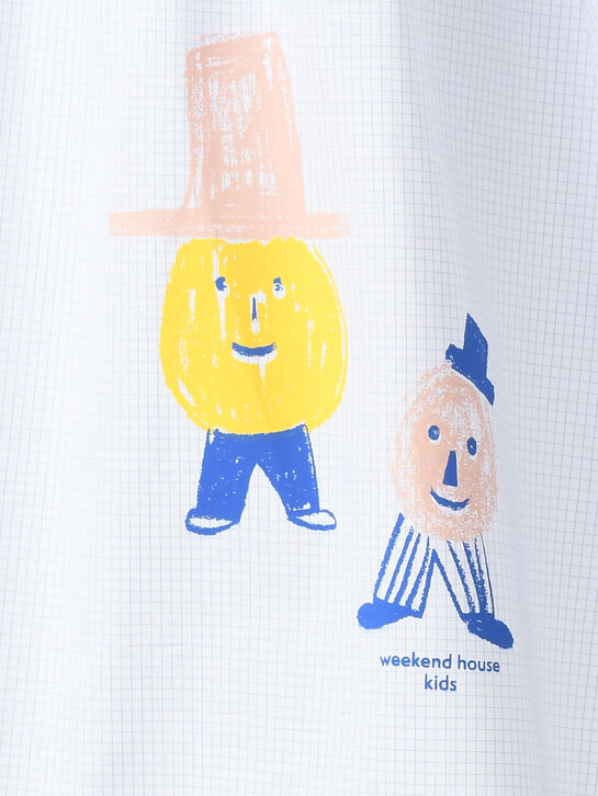 Юбка с принтом, белая Weekend house kids | Фото 4