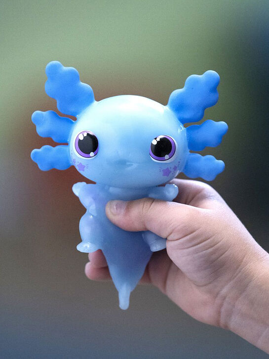 Сквиш-игрушка &quot;Аксолотль&quot;, голубой Goliath | Фото 5