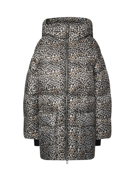 Куртка с накладными карманами, леопардовая Freedomday | Фото 1