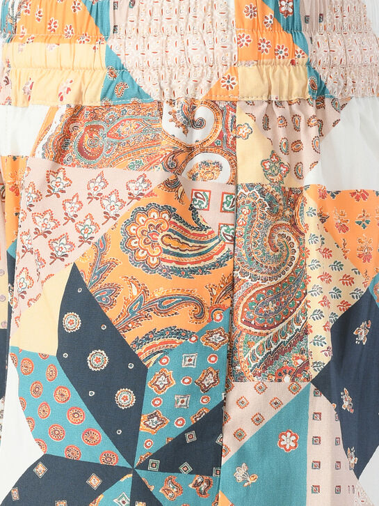 Бермуды с принтом в стиле петчворк Etro | Фото 3