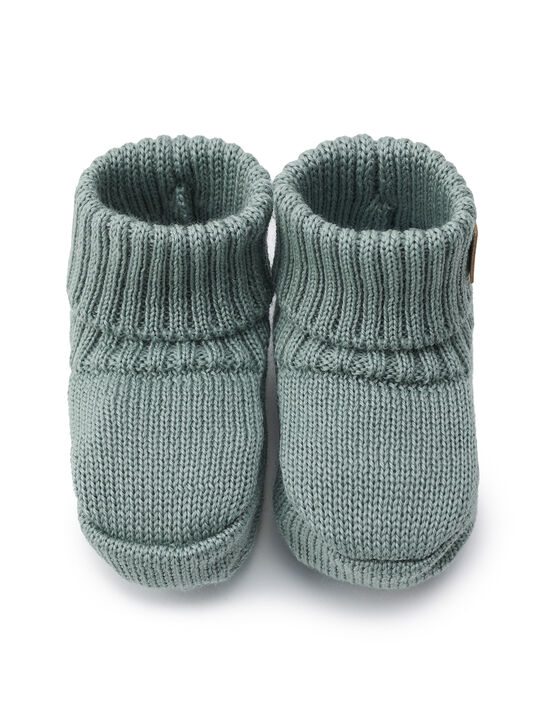 Пинетки из шерсти мериносов Maglificio di Verona | Фото 4