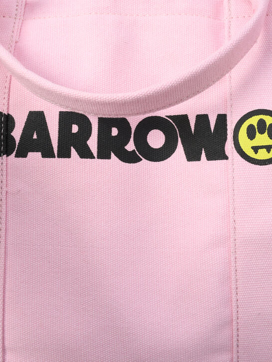 Сумка пляжная с логотипом, розовая Barrow | Фото 4