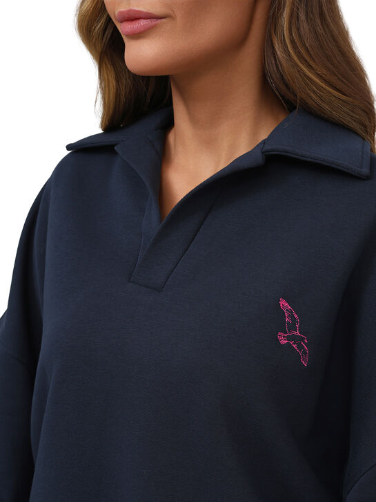 Толстовка-поло с вышивкой Dan Maralex | Фото 6