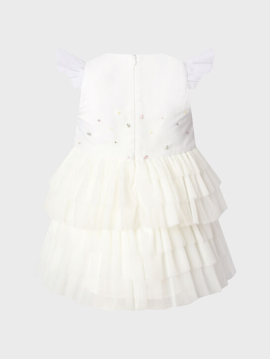 Платье с цветочной аппликацией Eirene | Фото 3