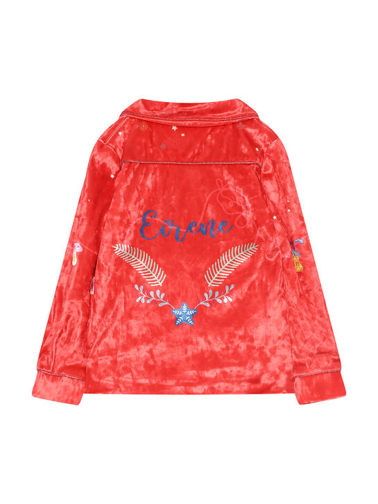 Пижама с принтом &quot;щелкунчик&quot;, красная Eirene | Фото 3