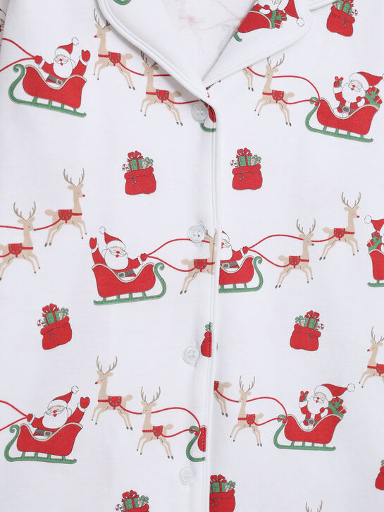 Пижама, принт санта на оленях Lyda Baby | Фото 6