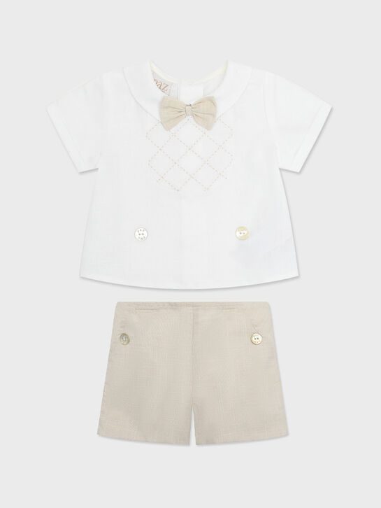 Комплект: футболка с бабочкой и шорты Paz Rodriguez | Фото 1