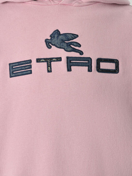 Толстовка-худи с лого на груди Etro | Фото 4