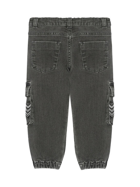 Джинсы с карманами-карго, серые Missoni | Фото 2