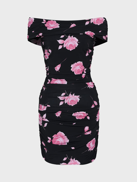 Платье-мини с цветочным принтом Roses & Lace | Фото 1