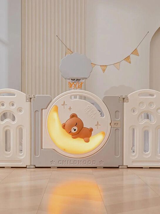 Манеж Kids DeLuxe Grey 180x200 см UNIX Kids | Фото 7