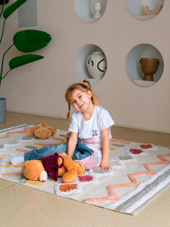 Хлопковый ковер Dreams of Geometry 120х180 см Lillaland | Фото 2