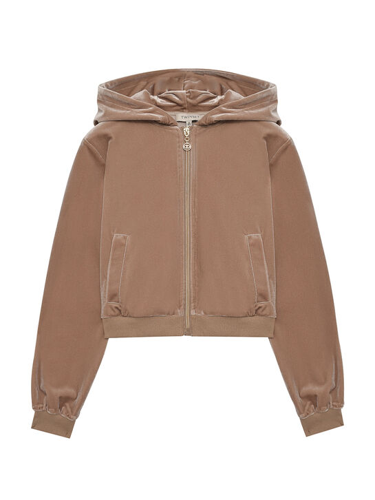 Костюм спортивный, коричневый TWINSET | Фото 2