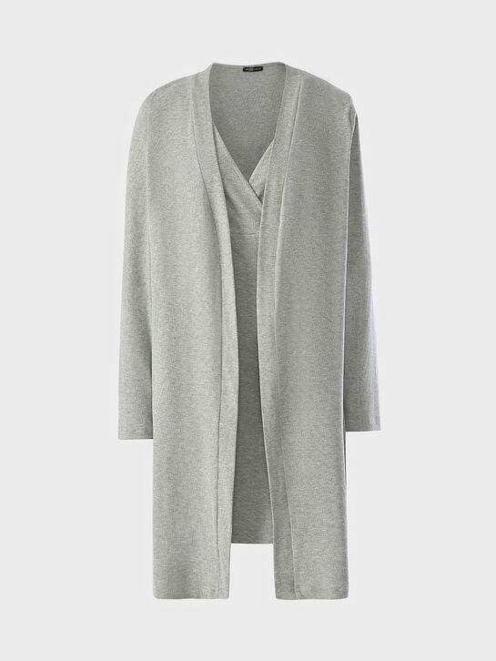 Комплект халат + ночная сорочка, серый Dan Maralex | Фото 6