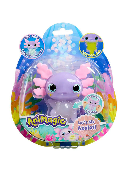 Сквиш-игрушка &quot;Аксолотль&quot;, светящийся в темноте Goliath | Фото 1