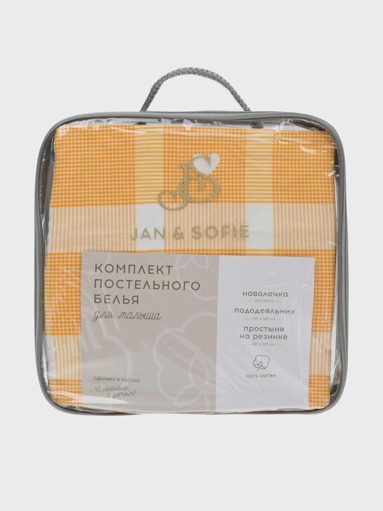 Комплект постельного белья: простыня на резинке, наволочка, пододеяльник Jan&Sofie | Фото 12