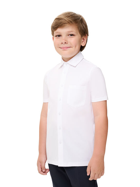 Трикотажная рубашка с короткими рукавами KengLabel | Фото 3