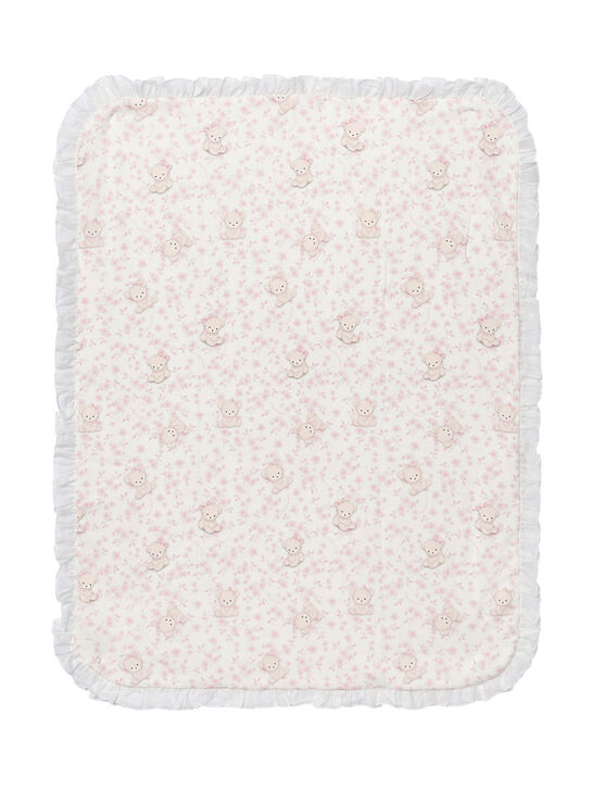 Одеяло с мишками и розами Monnalisa | Фото 4