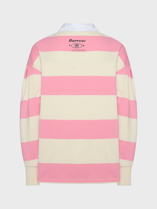 Толстовка-поло в полоску Barrow | Фото 3