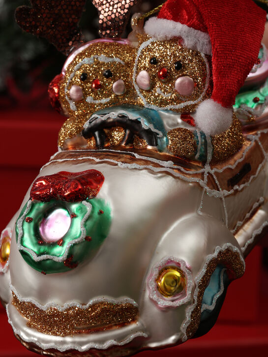 Елочная подвеска в виде пряничной машинки, 14 см Goodwill | Фото 4