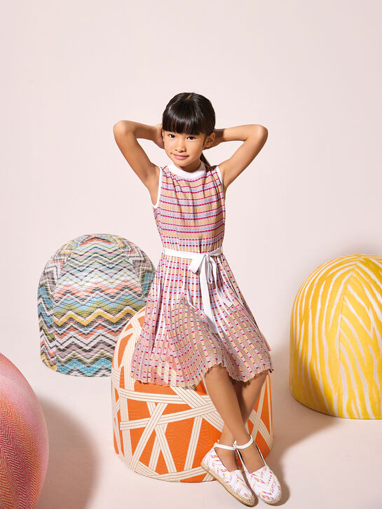 Платье с плиссированной юбкой Missoni | Фото 2