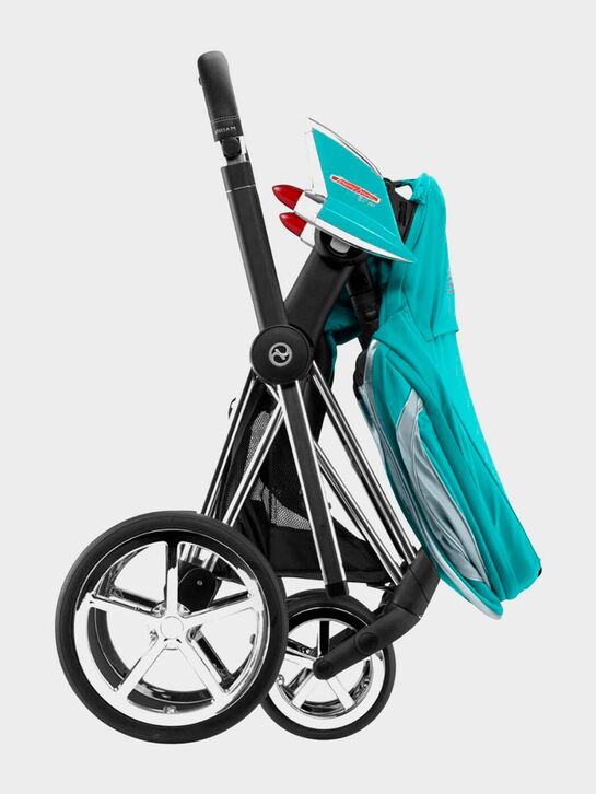 Коляска с прогулочным блоком и рамой Priam IV FE JS Car CYBEX | Фото 7