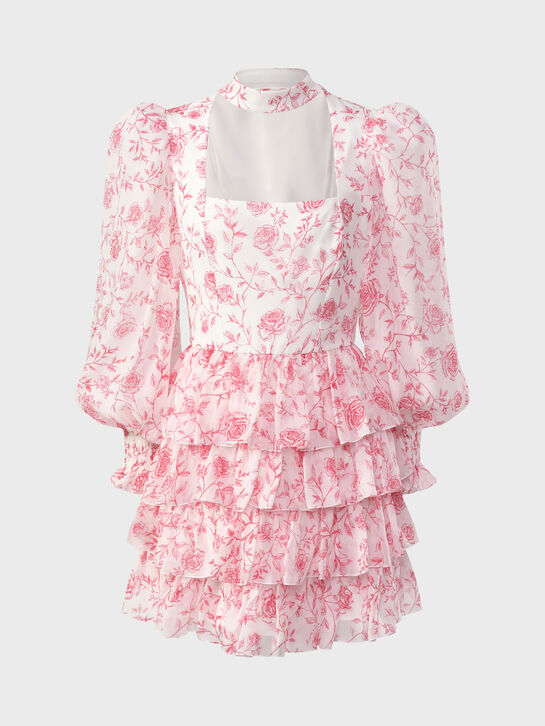 Мини-платье с цветочным принтом Roses & Lace | Фото 1