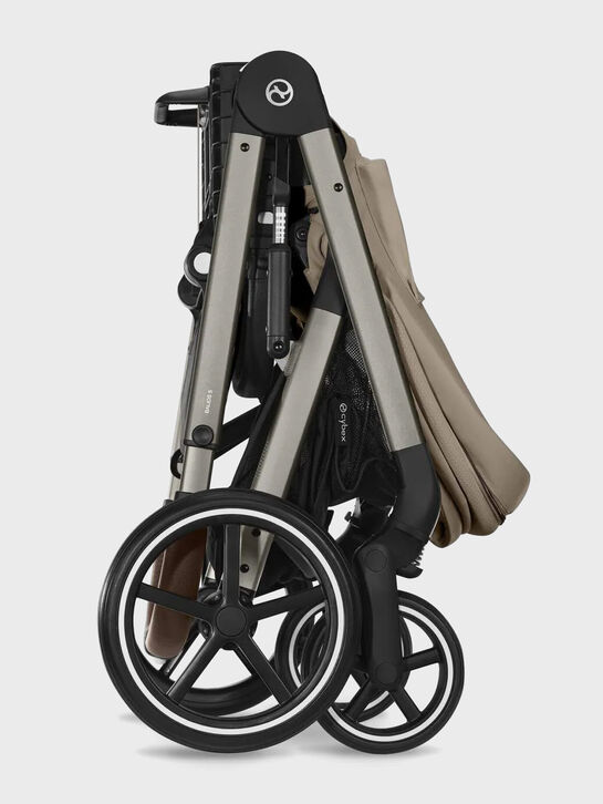 Коляска 3 в 1 Balios S Lux со спальным блоком Cot S и автокреслом Aton B2 i-Size, бежевая CYBEX | Фото 10