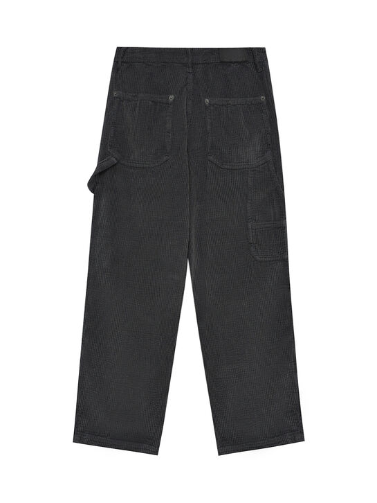 Брюки вельветовые, темно-серые MSGM | Фото 2