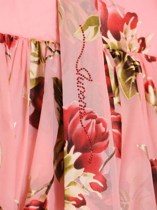 Платье с принтом &quot;розы&quot; Junona | Фото 5