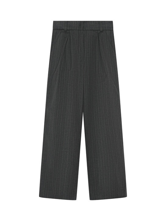 Брюки в полоску, серые Dan Maralex | Фото 1