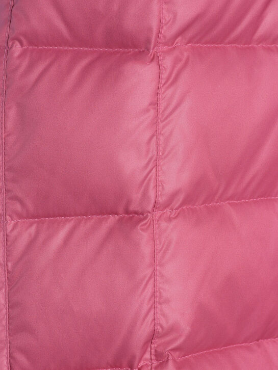 Комбинезон с мехом енота на капюшоне, розовый Manudieci | Фото 3