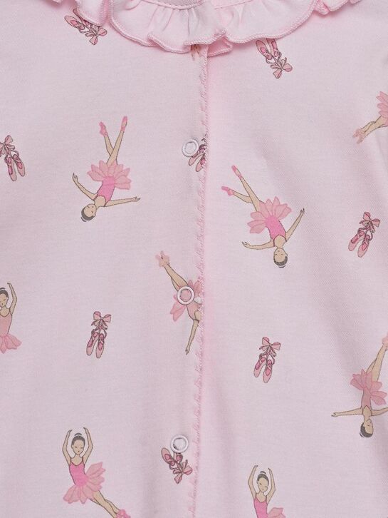 Комбинезон с принтом балерины, розовый Lyda Baby | Фото 3