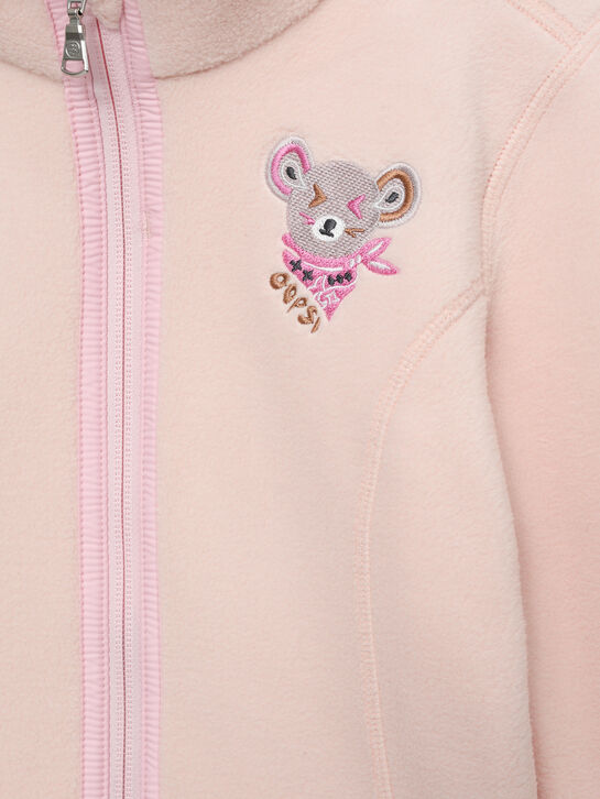 Кофта из флиса с вышивкой Poivre Blanc | Фото 3