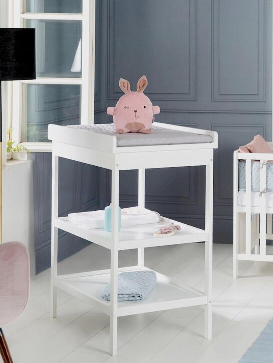 Пеленальный столик матрасиком, белый Roba | Фото 2