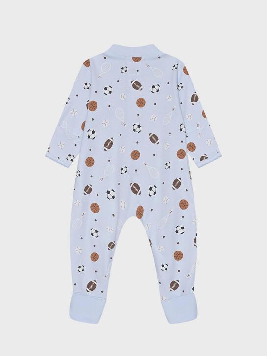 Трикотажный комбинезон с принтом &quot;спортивный инвентарь&quot; Lyda Baby | Фото 2