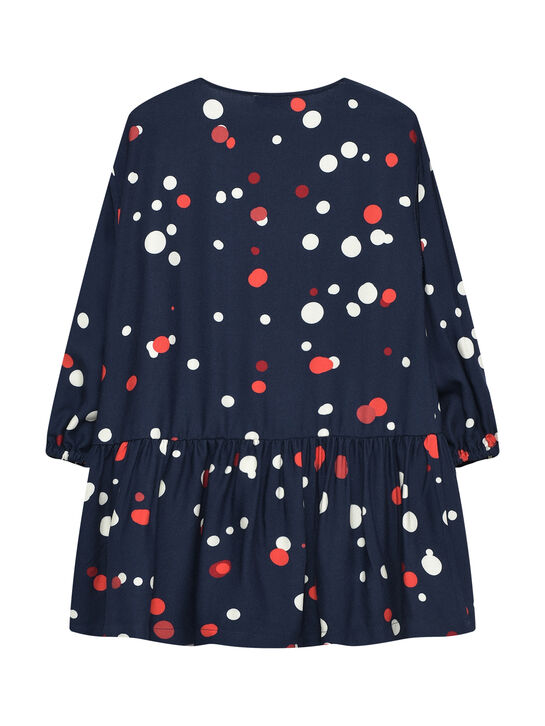 Платье с принтом &quot;кружочки&quot; IL Gufo | Фото 2
