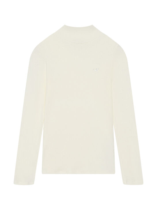 Водолазка в рубчик Monnalisa | Фото 1