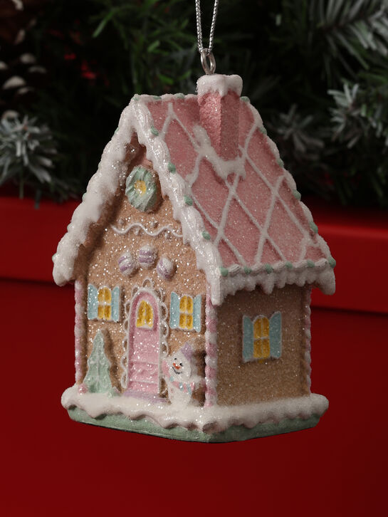 Новогодний сувенир Пряничный домик 7×5,5×9 см Timstor | Фото 2
