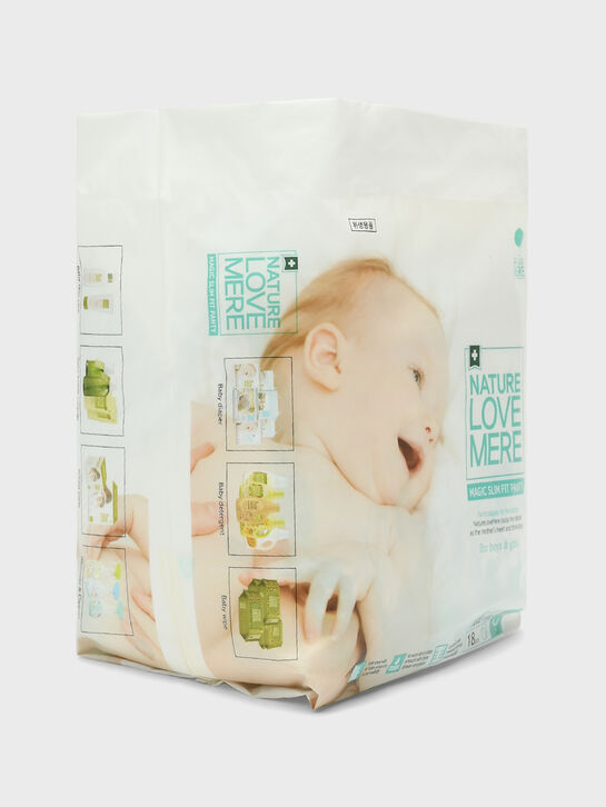 Подгузники-трусики ультратонкие MAGIC SLIM XXL от 13 кг, 18 шт NATURE LOVE MERE | Фото 2