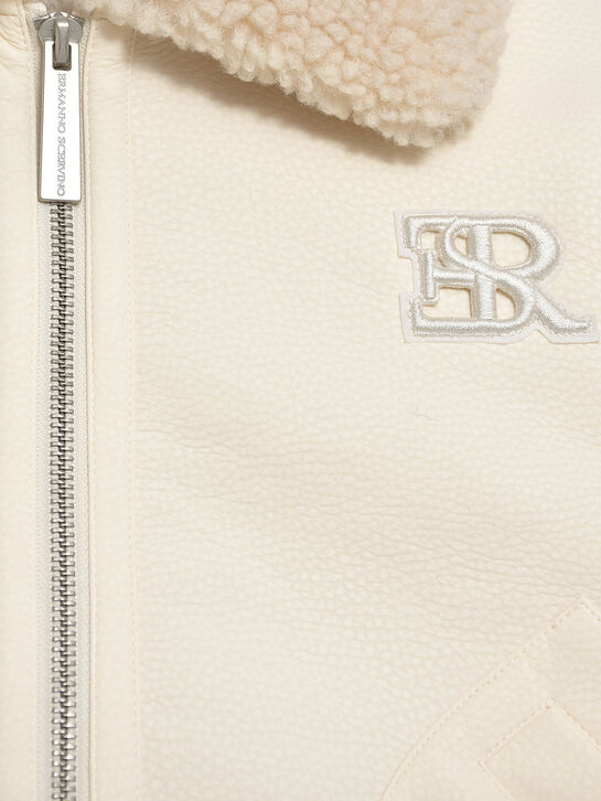 Дубленка из эко-меха Ermanno Scervino | Фото 3