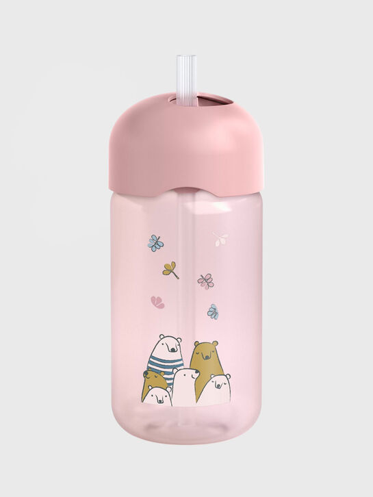 Поильник с трубочкой TRAW BOTTLE, 340 мл BEARS BL 18+ Suavinex | Фото 2