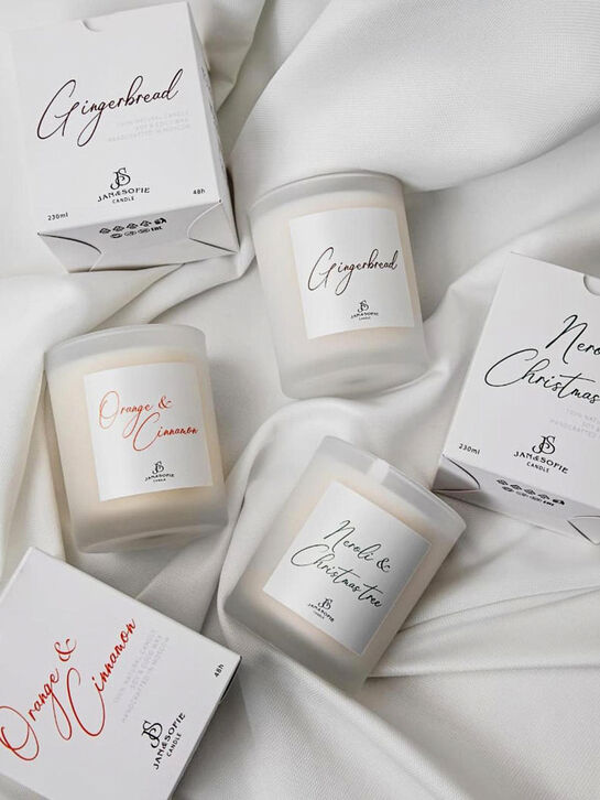 Свеча ароматическая Апельсин и корица Jan&Sofie | Фото 9