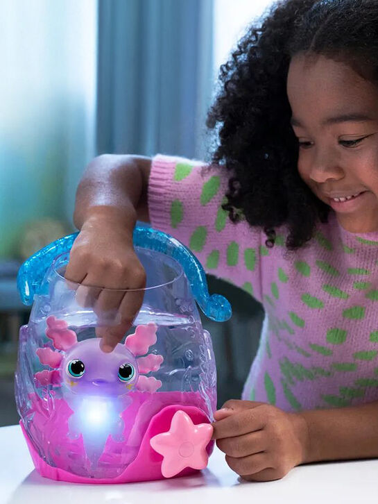 Сквиш-игрушка &quot;Аксолотль&quot;, светящийся в темноте Goliath | Фото 7